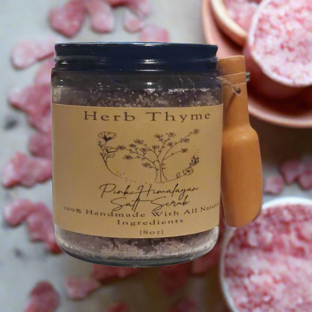 Pink Himalayan Salt Scrub