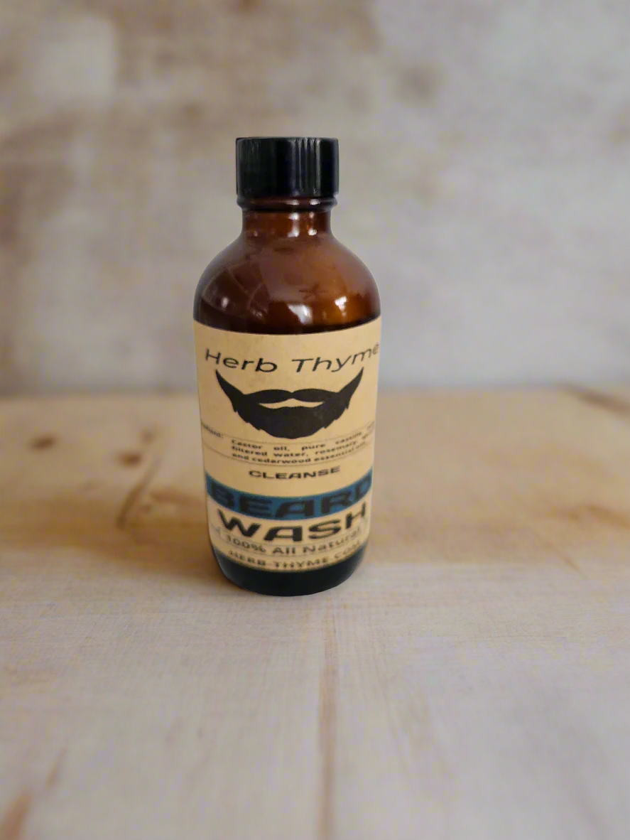 4 oz Beard Wash