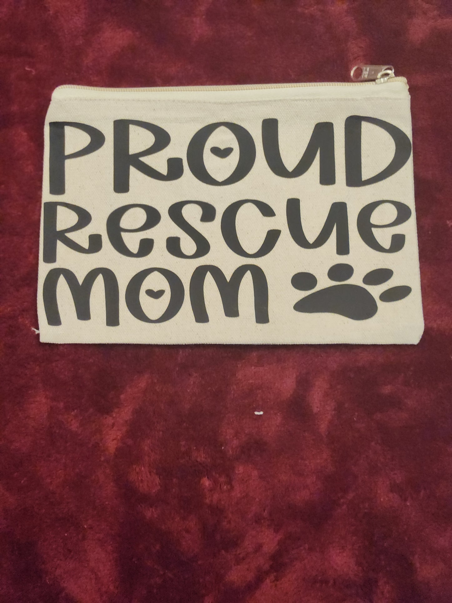 Burlap Toiletry Bags for Dog Mamas 🐾