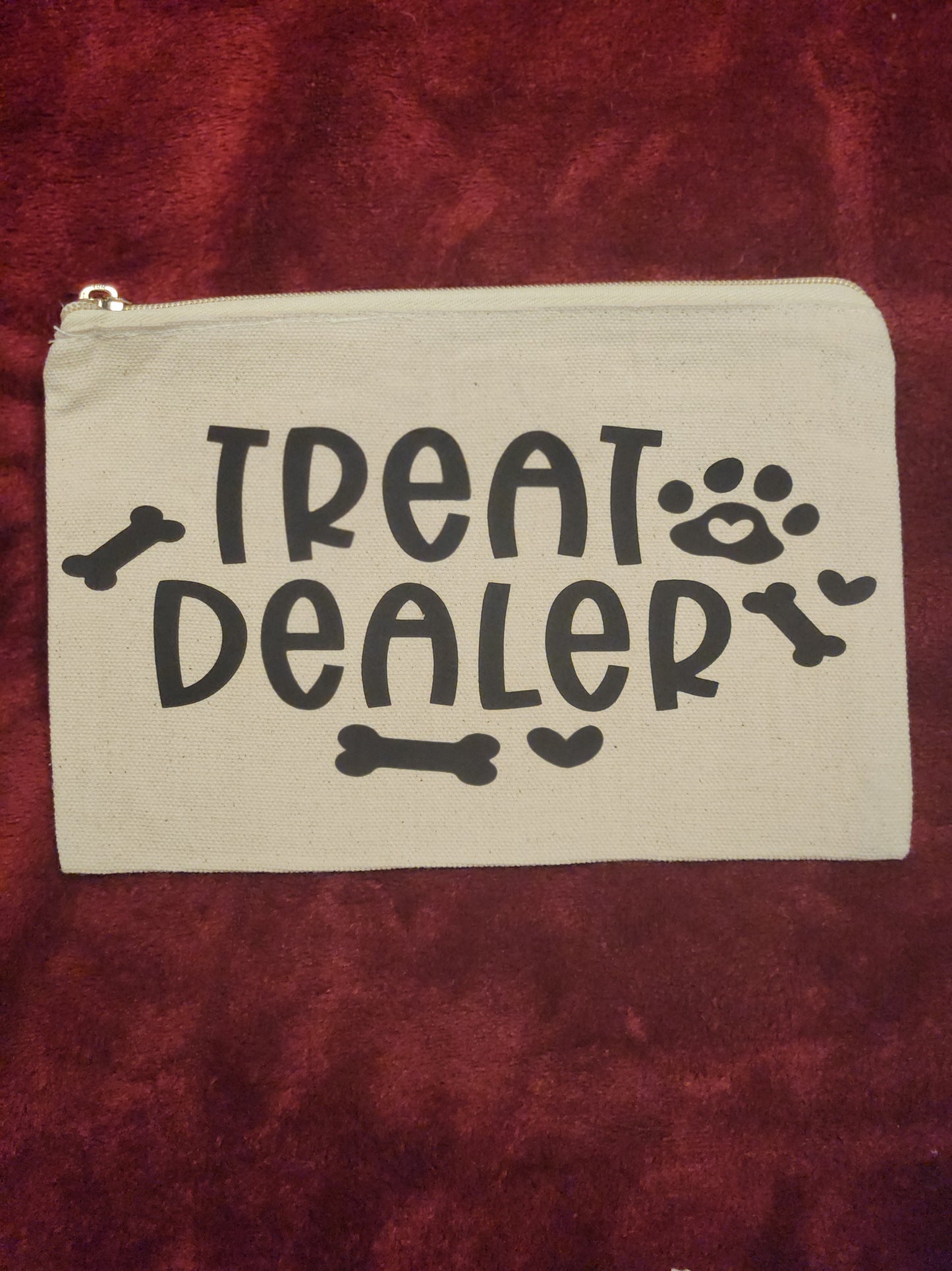 Burlap Toiletry Bags for Dog Mamas 🐾