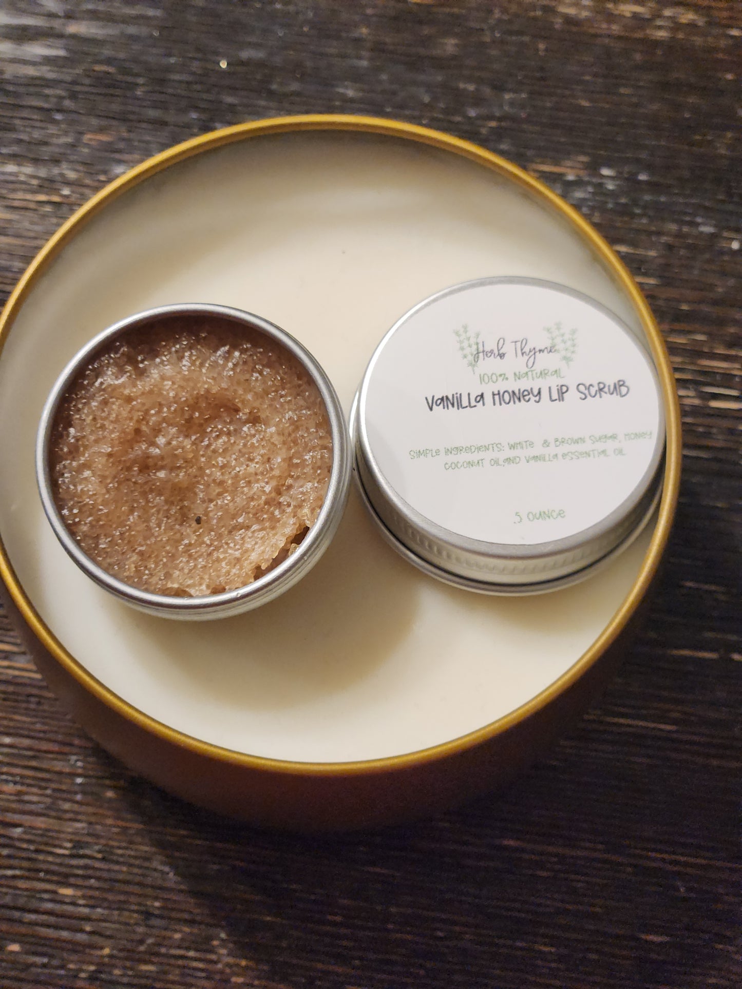 Vanilla Honey Lip Scrub