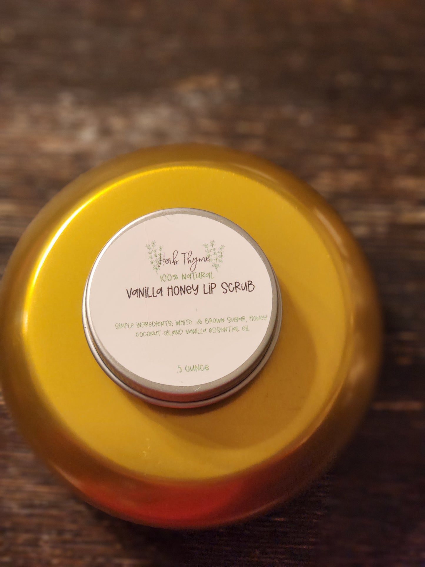 Vanilla Honey Lip Scrub