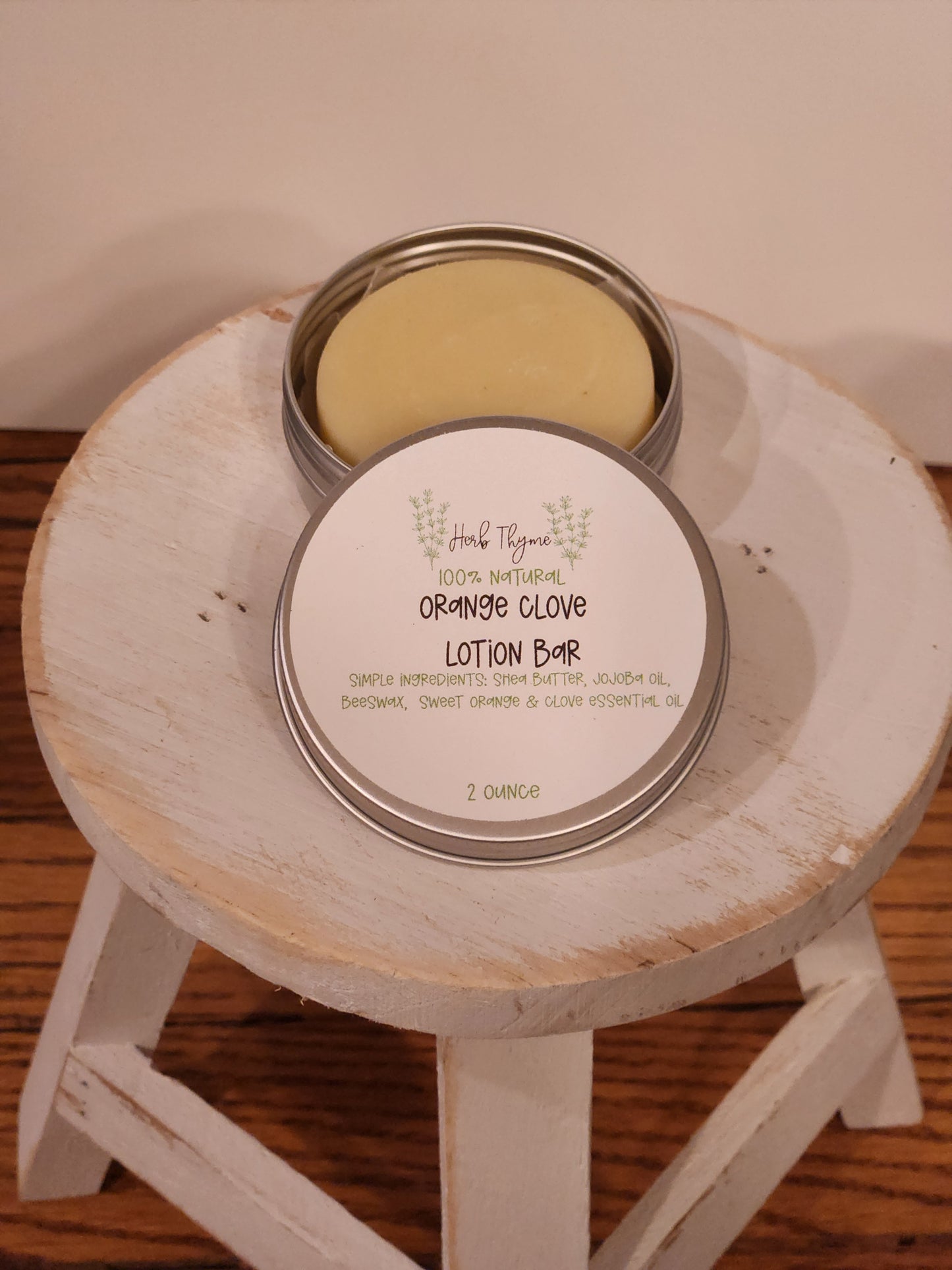 Orange Clove Lotion Bar